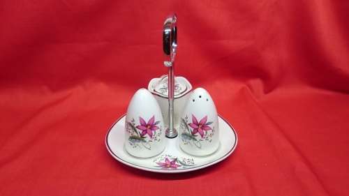 Salt, Pepper and Musterd Set.
